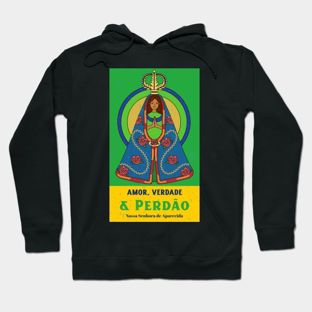 Our Lady of Aparecida (Nossa Senhora da Conceição Aparecida) 5 Hoodie by Studio-Sy